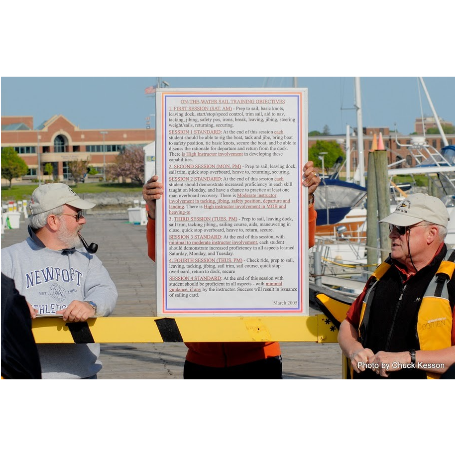 CHNYC Volunteer Coasters Harbor Navy Yacht Club